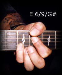 E 6/9/G# chord