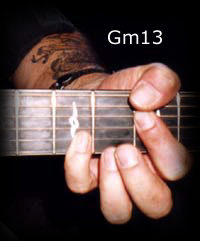 Gm13 chord